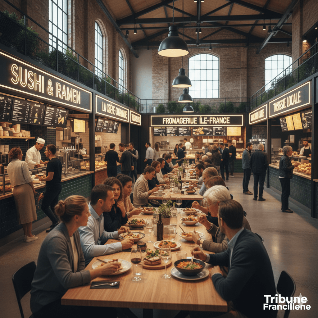 Le renouveau des halles : Pourquoi chaque ville d'Île-de-France veut son marché gourmand ?